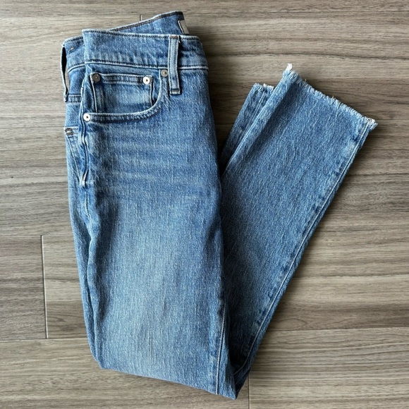 Madewell The Perfect Vintage Blue Jeans Size 24 - Picture 10 of 10